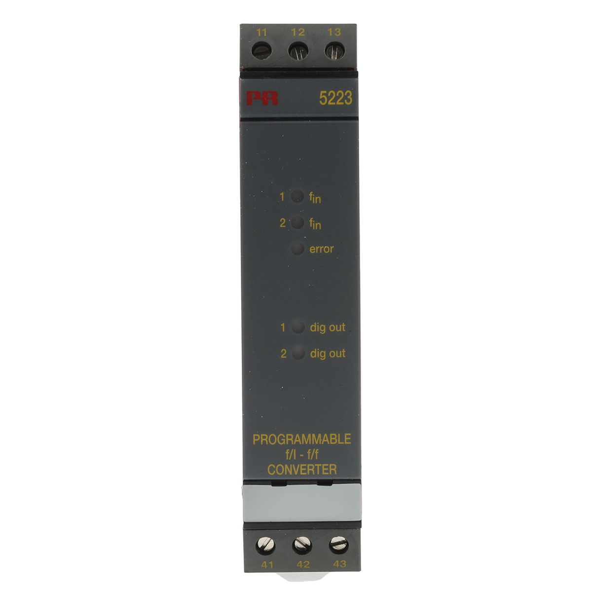PR Electronics 5 Series Signal Conditioner, Frequency Input, NPN, Relay, TTL, PNP Output, Zone, Zone 2, FM, DNV GL,
