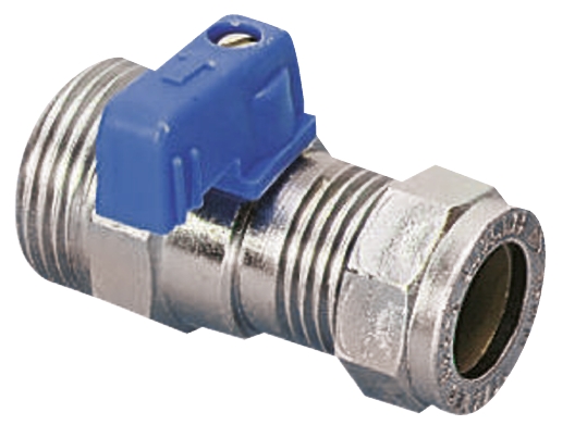 524008 Pegler Yorkshire Brass Copper Male Ball 16 bar, Ball Valve