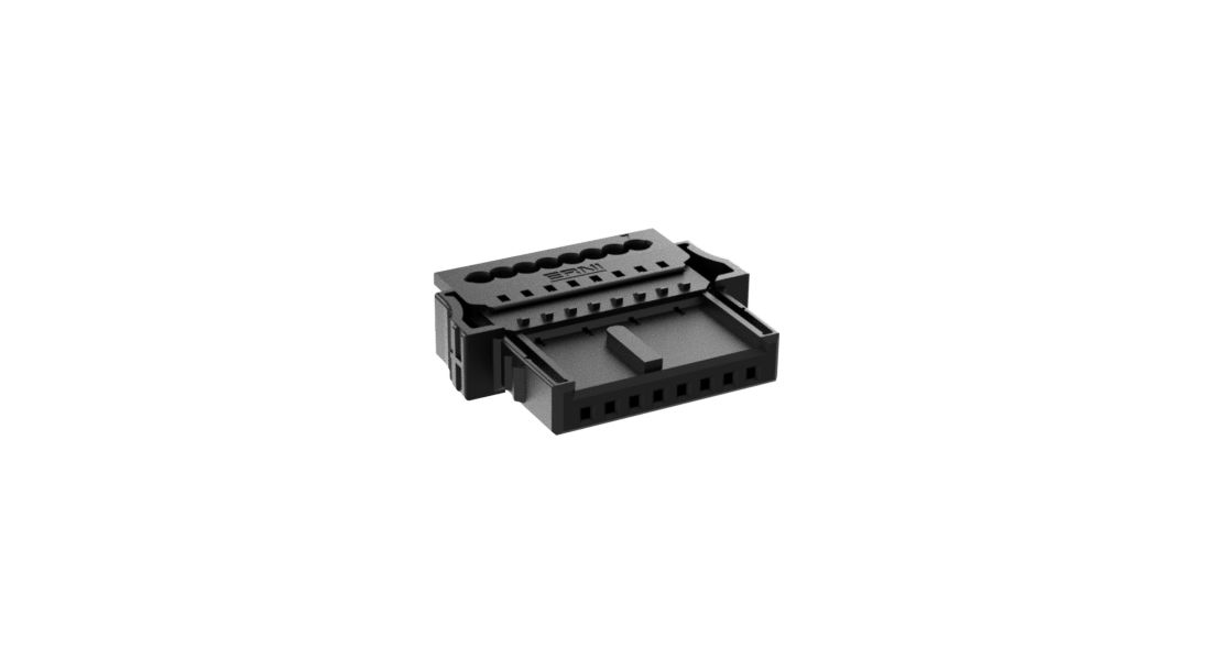 ERNI 8-Way IDC Connector Female for Cable, IDC, 1 Row