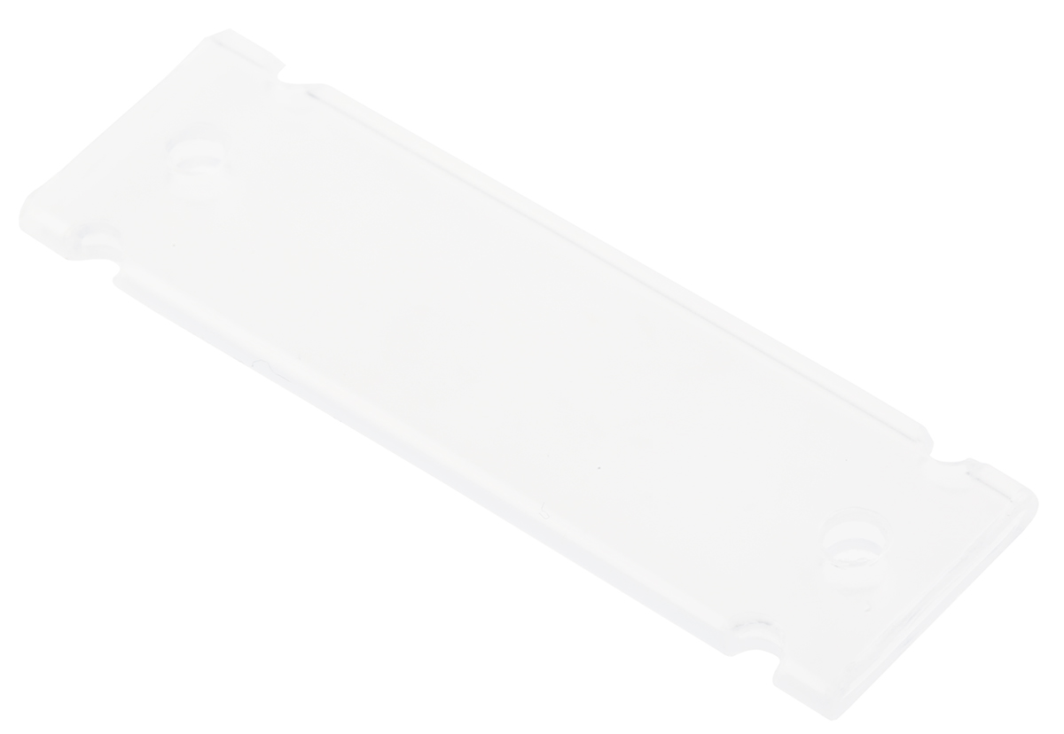 HellermannTyton HC12 Cable Tie Mount Cable Marker Transparent, 525-13353 HC12-35-PEUV-CL
