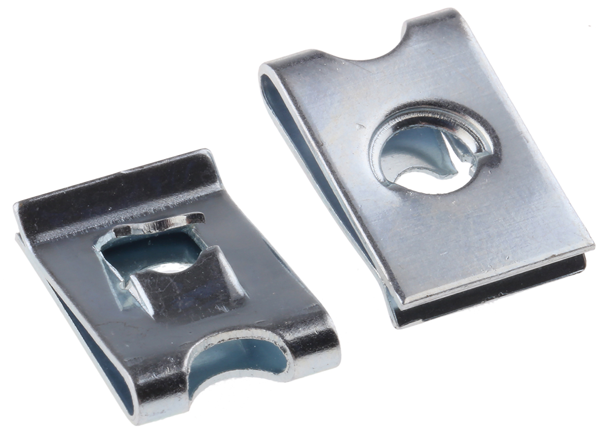 RS PRO Steel 8 Captive Nut