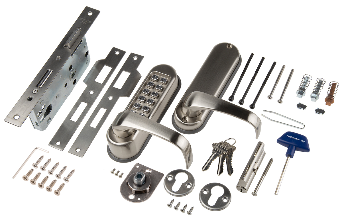 525-ss Codelock Stainless Steel Mechanical Stainless Steel Code Lock