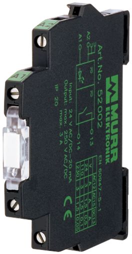 Murrelektronik Limited MIRO TR Solid State Interface Relay 53 V 48V dc Rail Screw