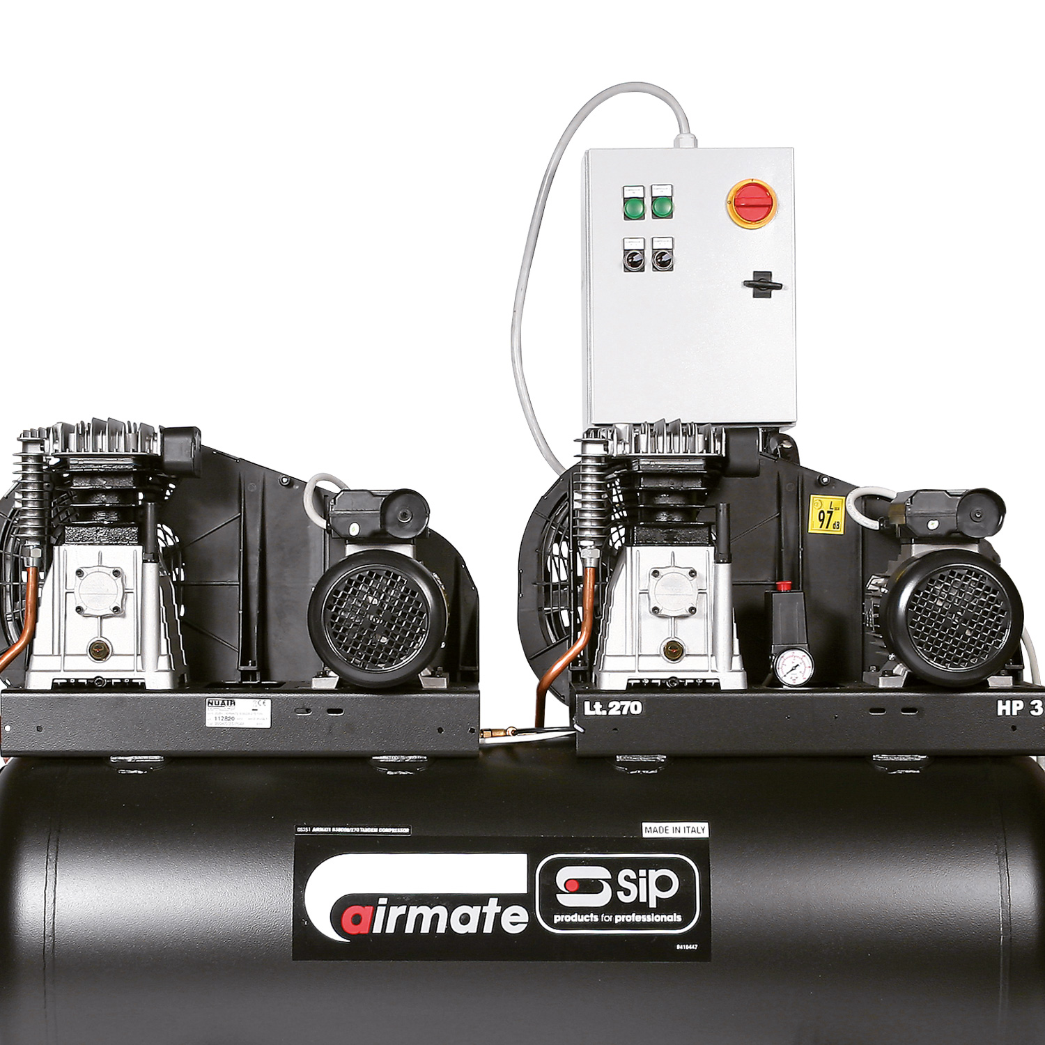 5251 SIP Air Compressor, 10 bar, 170 kg, 270 L