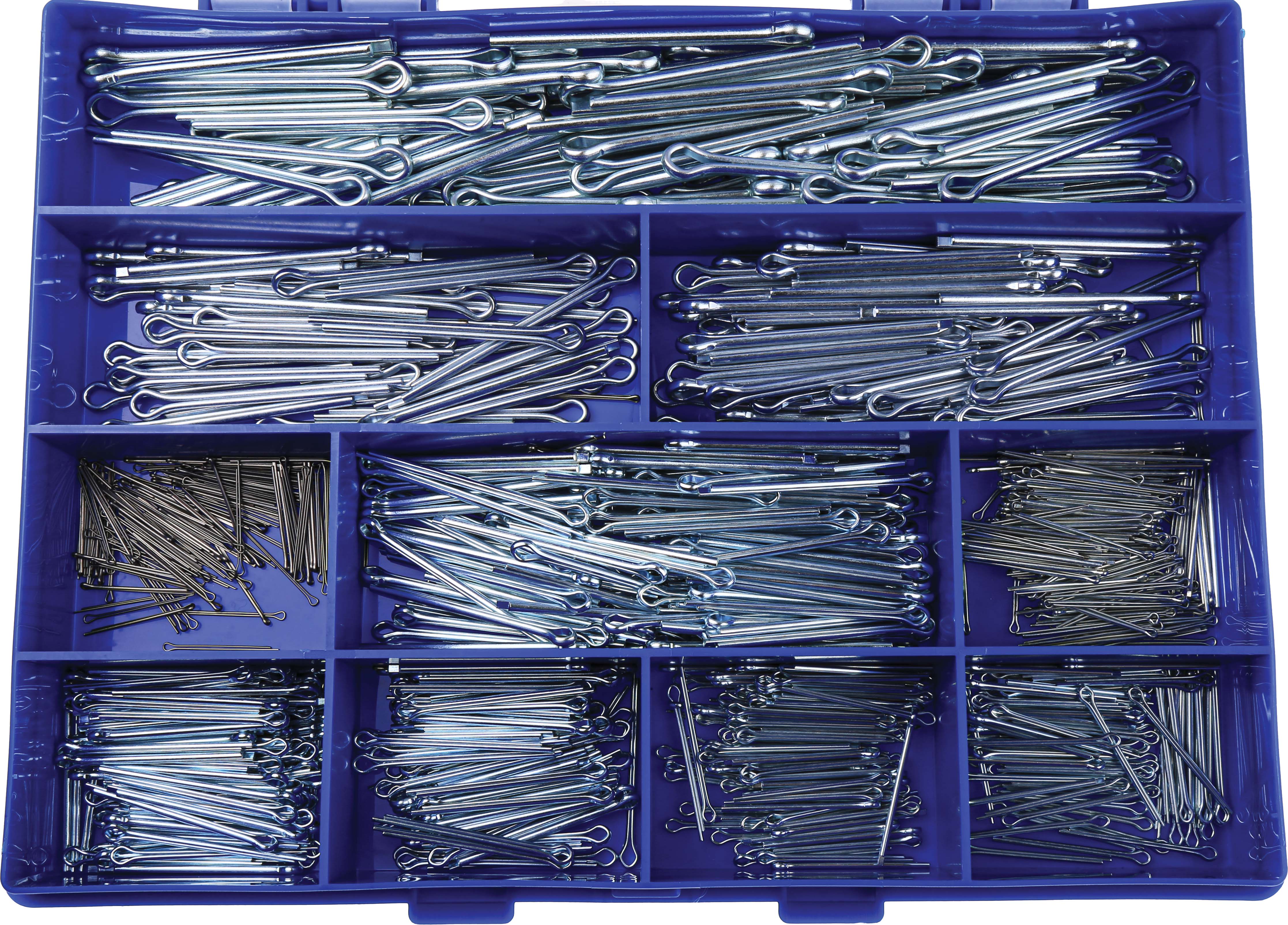 526-625 RS PRO 50.8 mm Bright Zinc Steel Split Pin, 4 mm Diameter
