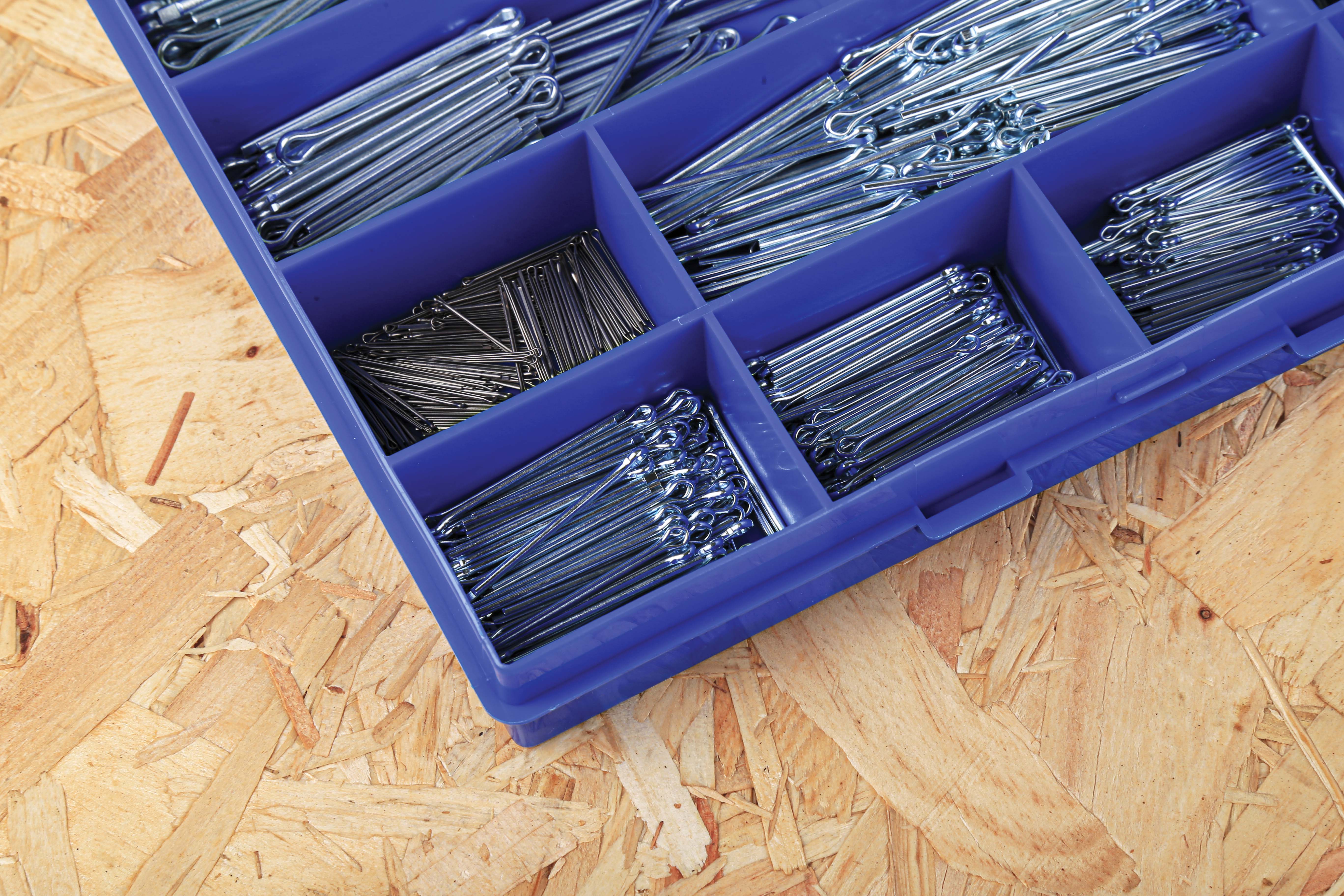 526-625 RS PRO 50.8 mm Bright Zinc Steel Split Pin, 4 mm Diameter