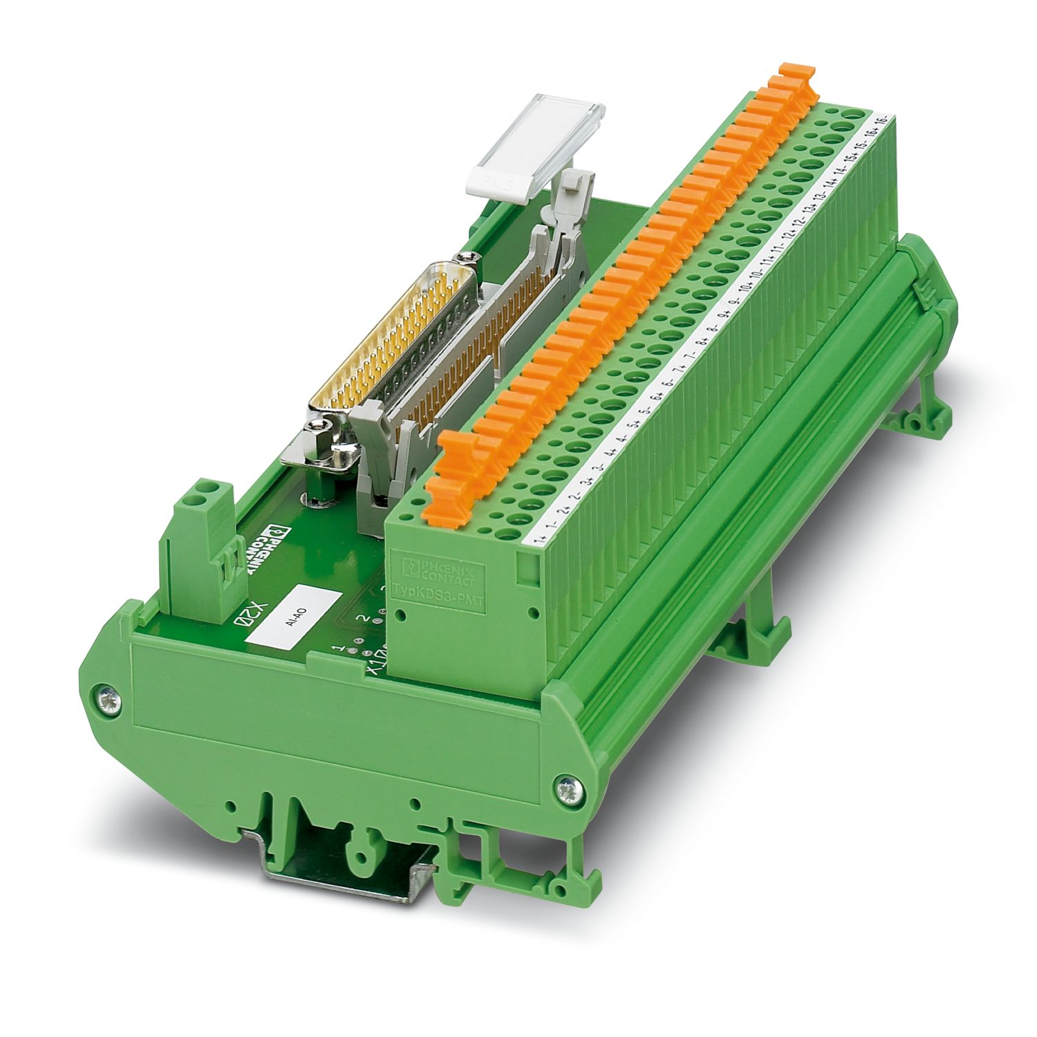 Phoenix Contact UM-D37SUB/M/HC3/AIO/MT Series Interface Module, DIN Rail
