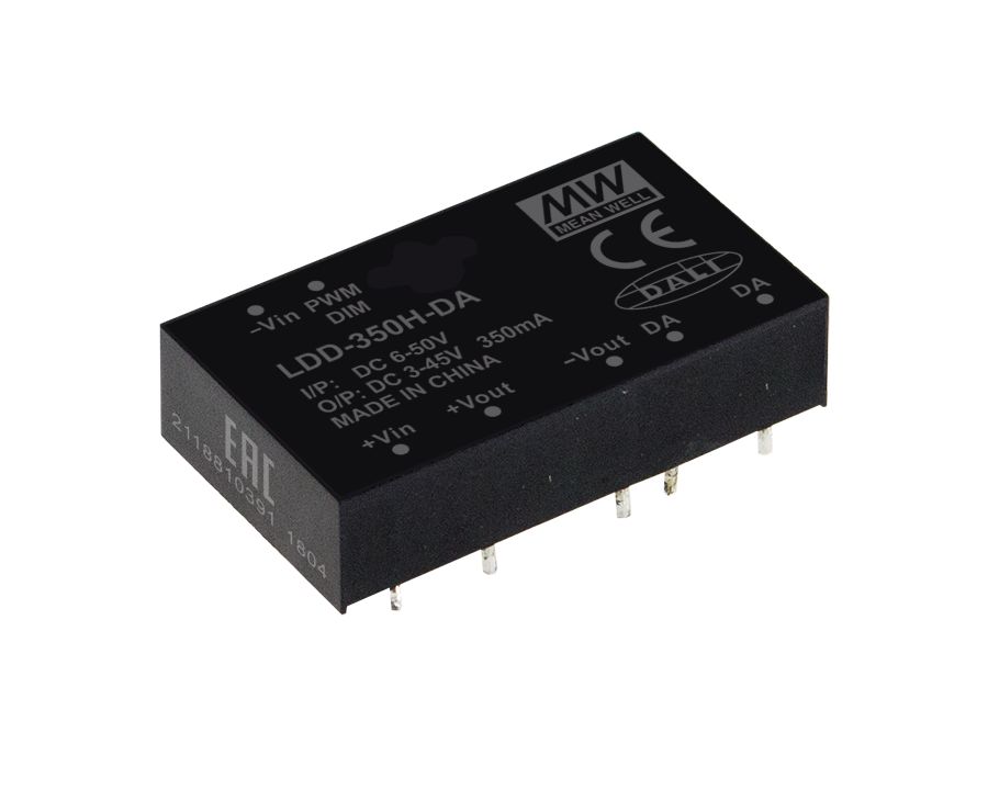 MEAN WELL LED Driver, Mar-45V Output, 47W Output, 1.05A Output, Constant Current Dimmable