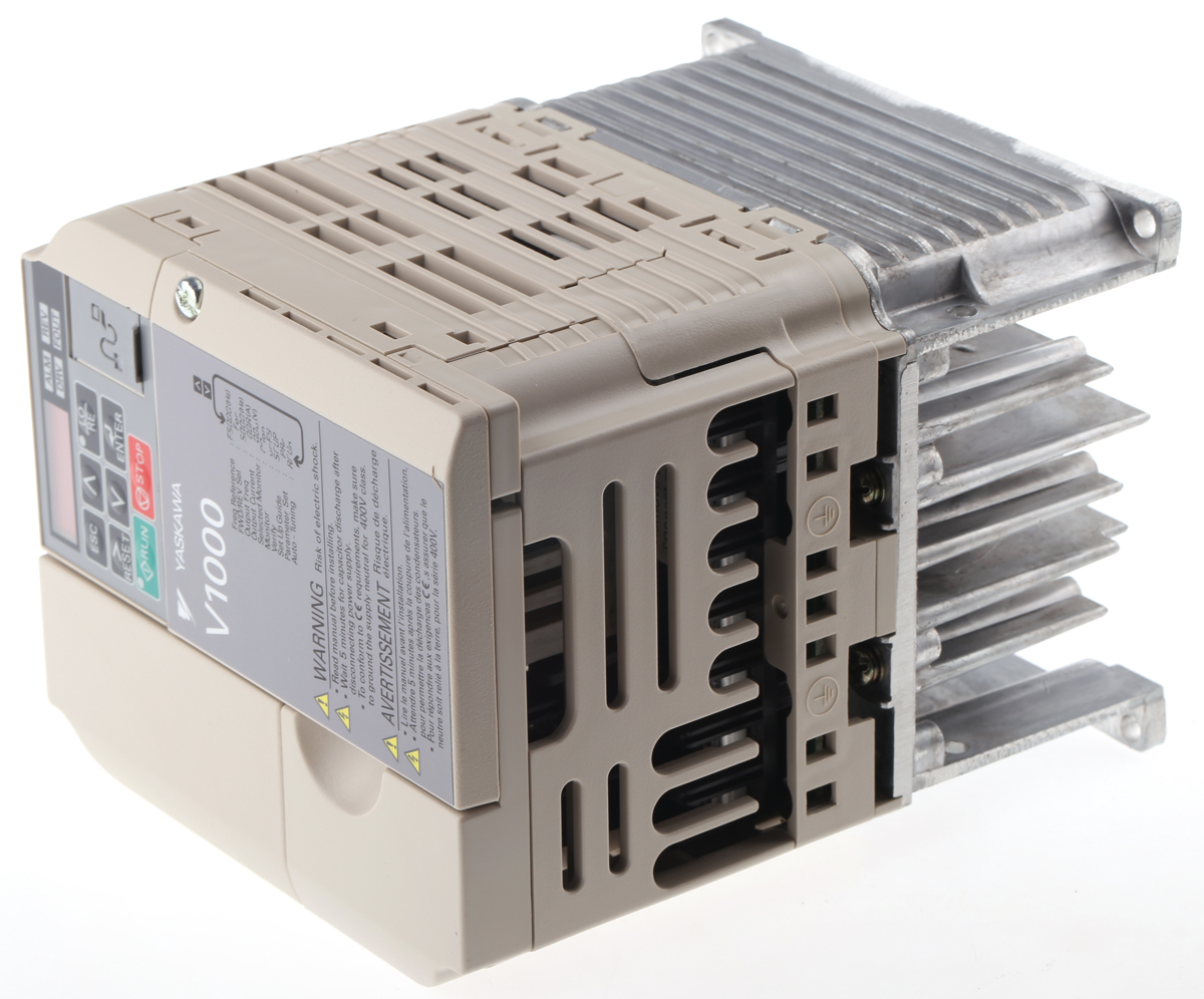 Omron Inverter Drive, 3.7 kW, 3 Phase, 400 V ac, 8.8 A, V1000 Series