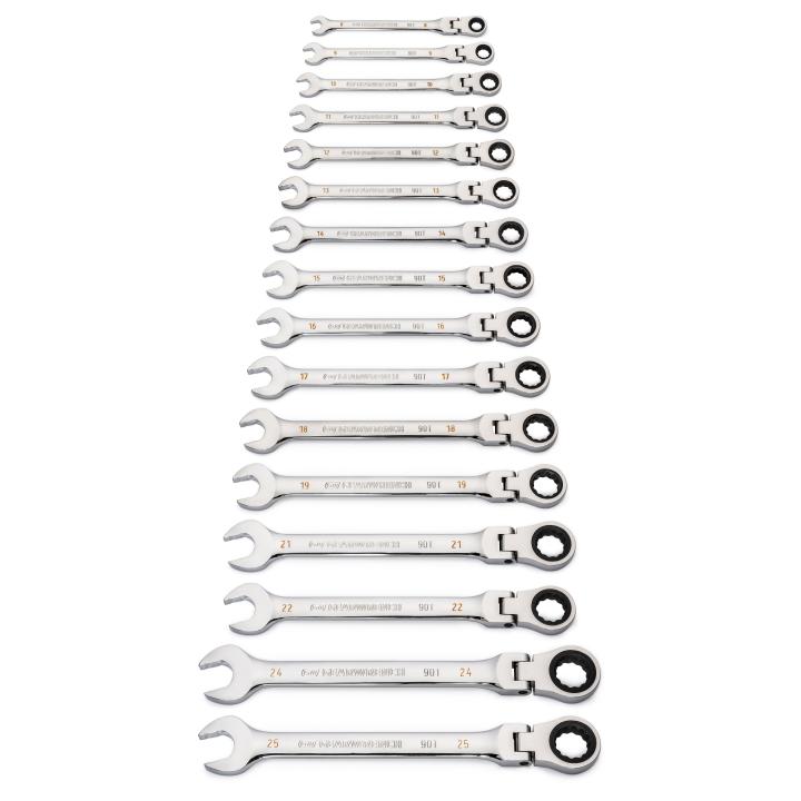 86728 GearWrench 16-Piece Spanner Set