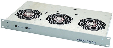 RS PRO 6 Fan Ball Rack Fan Tray, 1 U