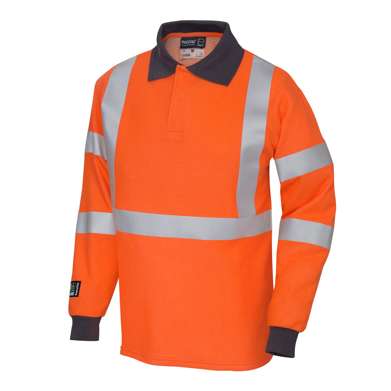 ProGARM 5290 Orange Men's Polo Shirt S