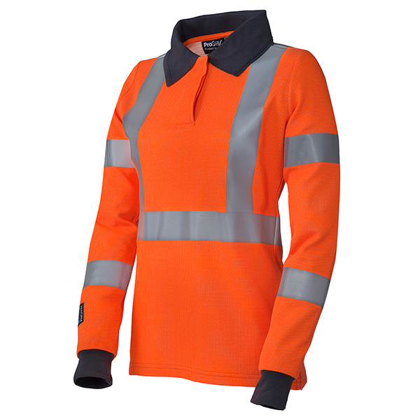 ProGARM 5292 Orange Women's Polo Shirt 8