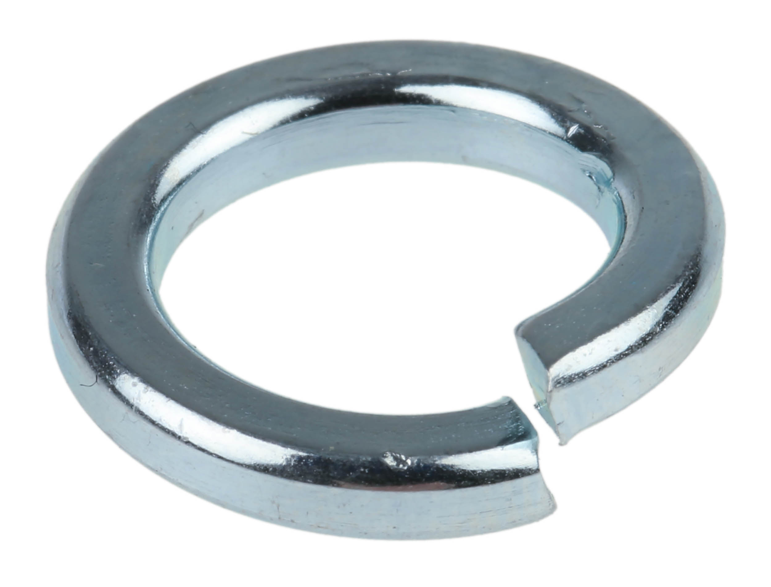 RS PRO Steel Bright Zinc Lock Washers, M10, DIN 7980