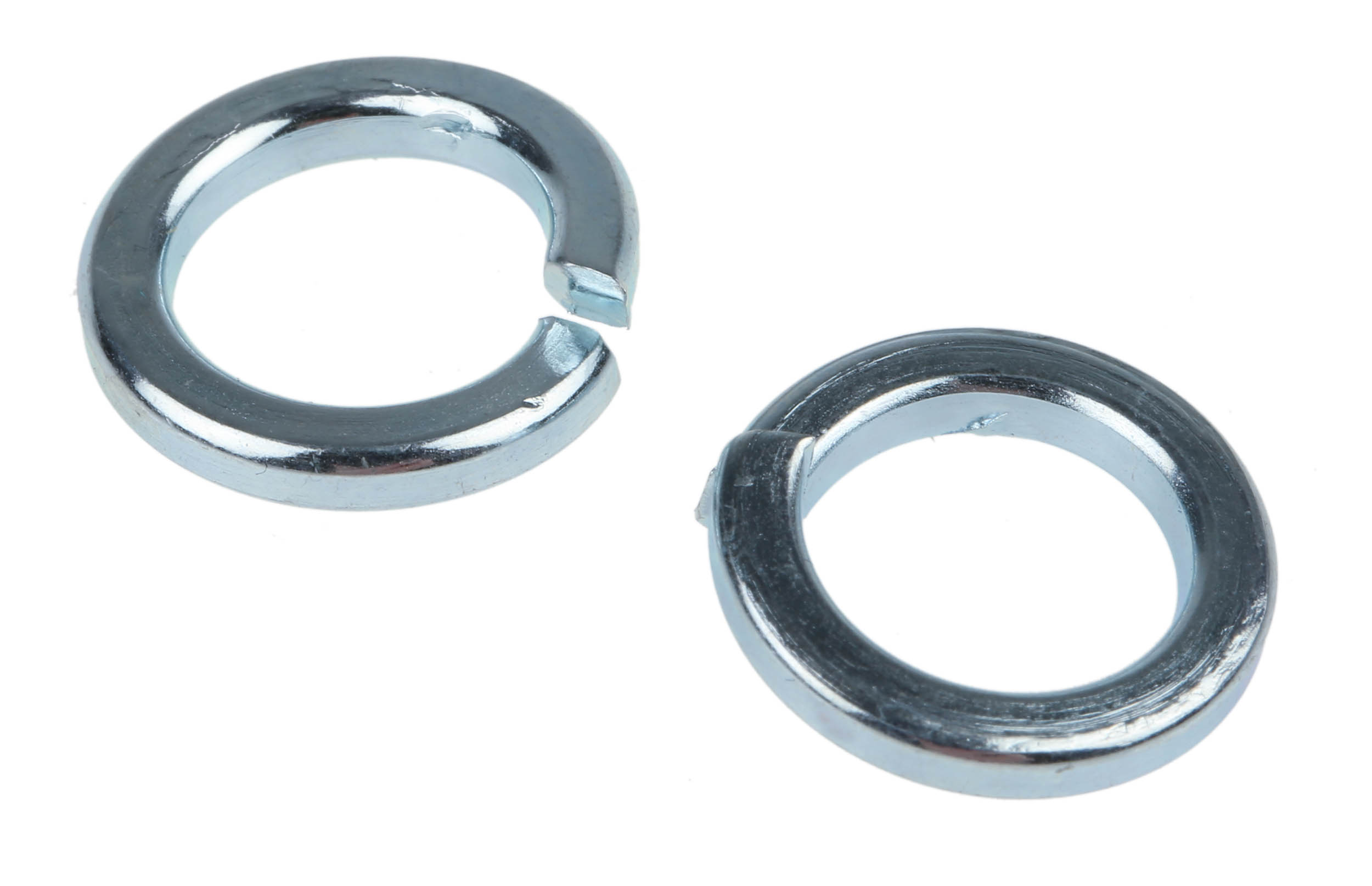 530-107 RS PRO Steel Bright Zinc Lock Washers, M10, DIN 7980