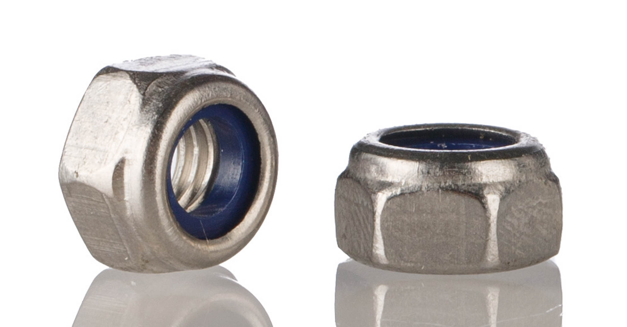 RS PRO, Bright Zinc Steel Locknut, DIN 982