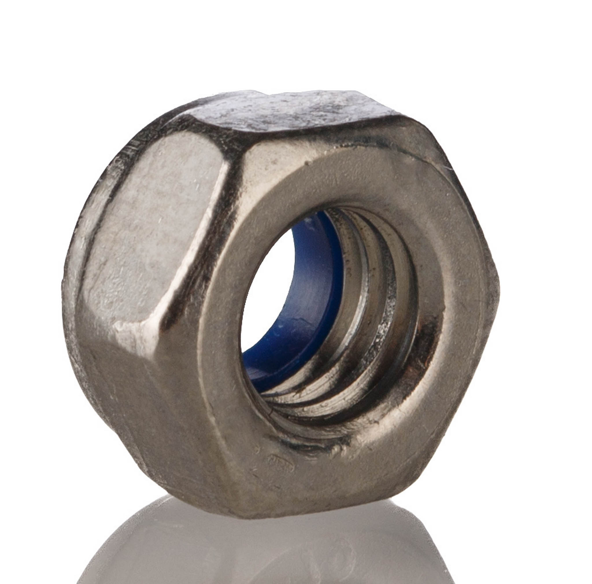 530-393 RS PRO, Bright Zinc Steel Locknut, DIN 982