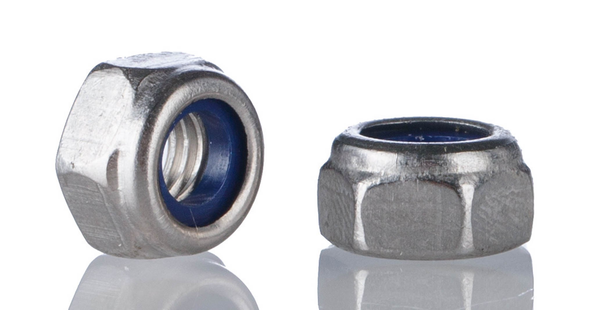 RS PRO, Bright Zinc Steel Locknut, DIN 982