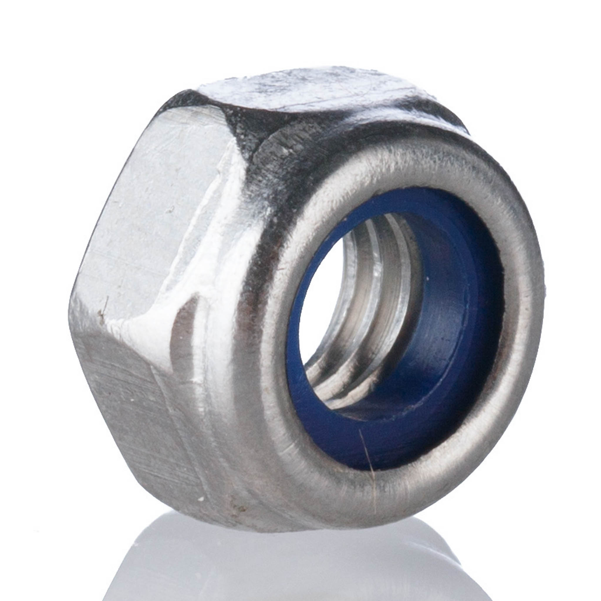 530-400 RS PRO, Bright Zinc Steel Locknut, DIN 982