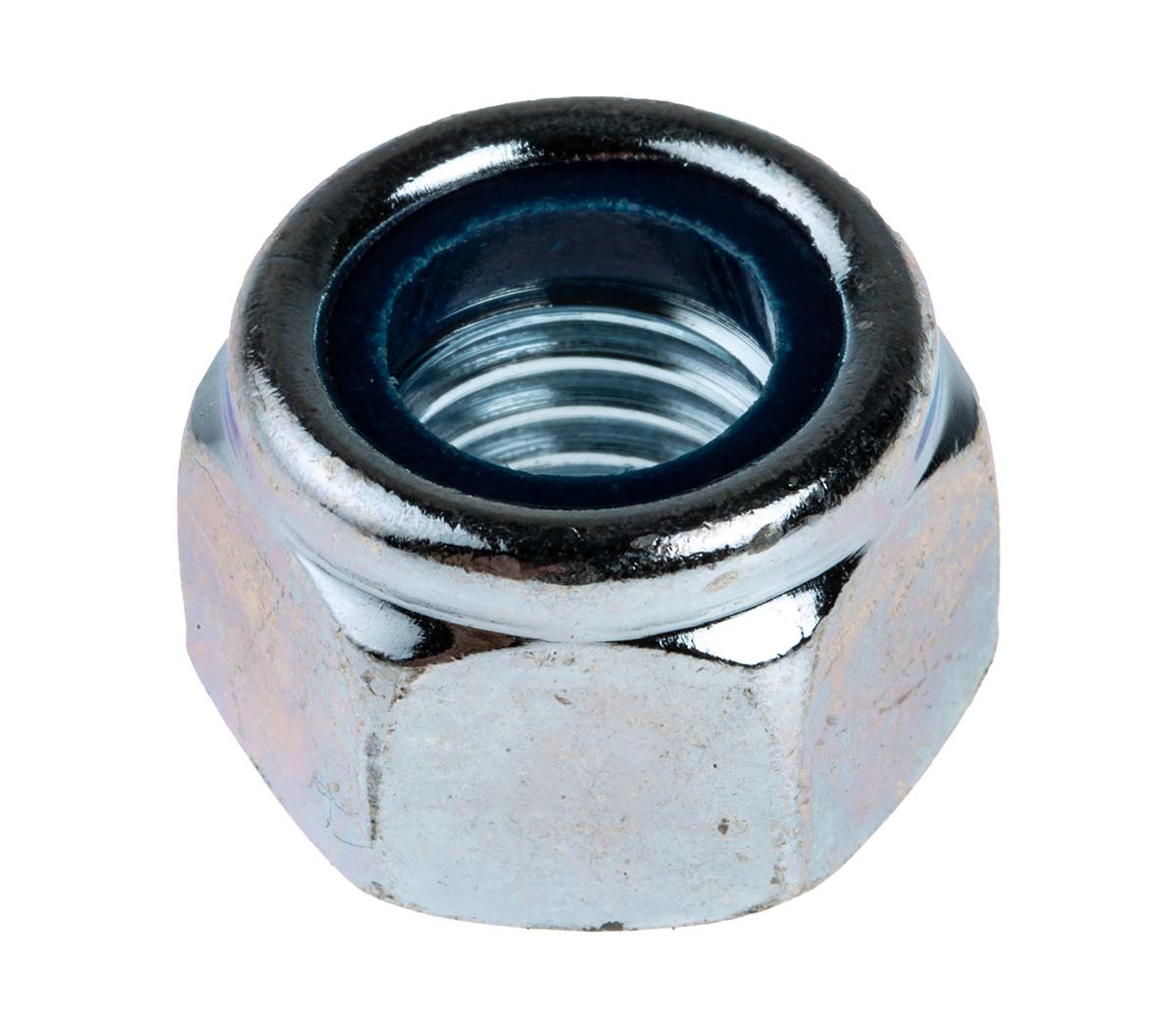 RS PRO, Bright Zinc Steel Locknut, DIN 982