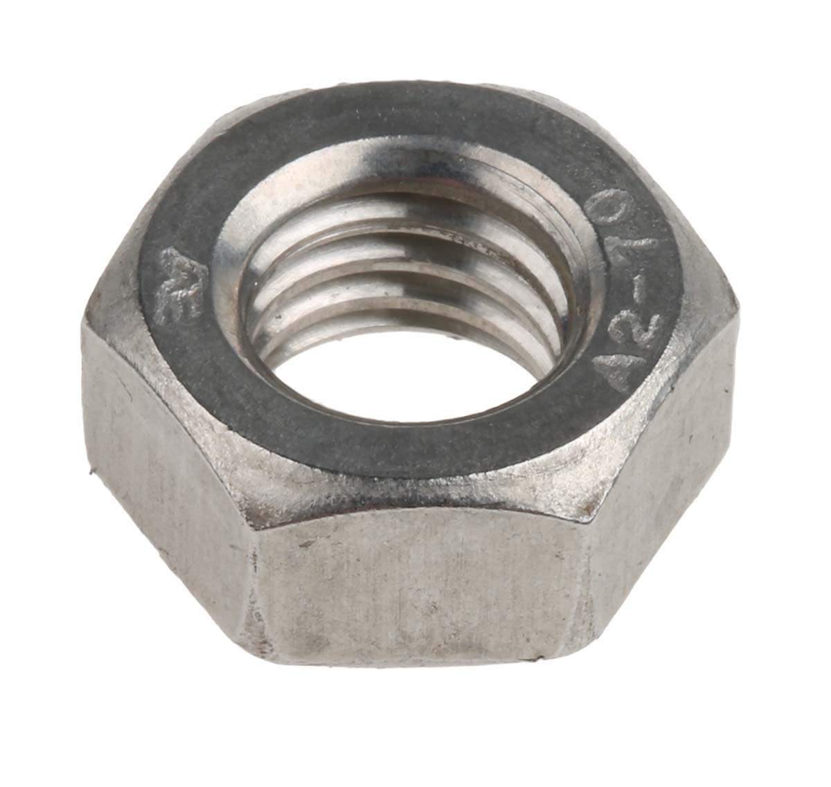 RS PRO, Plain Stainless Steel Hex Nut, DIN 934