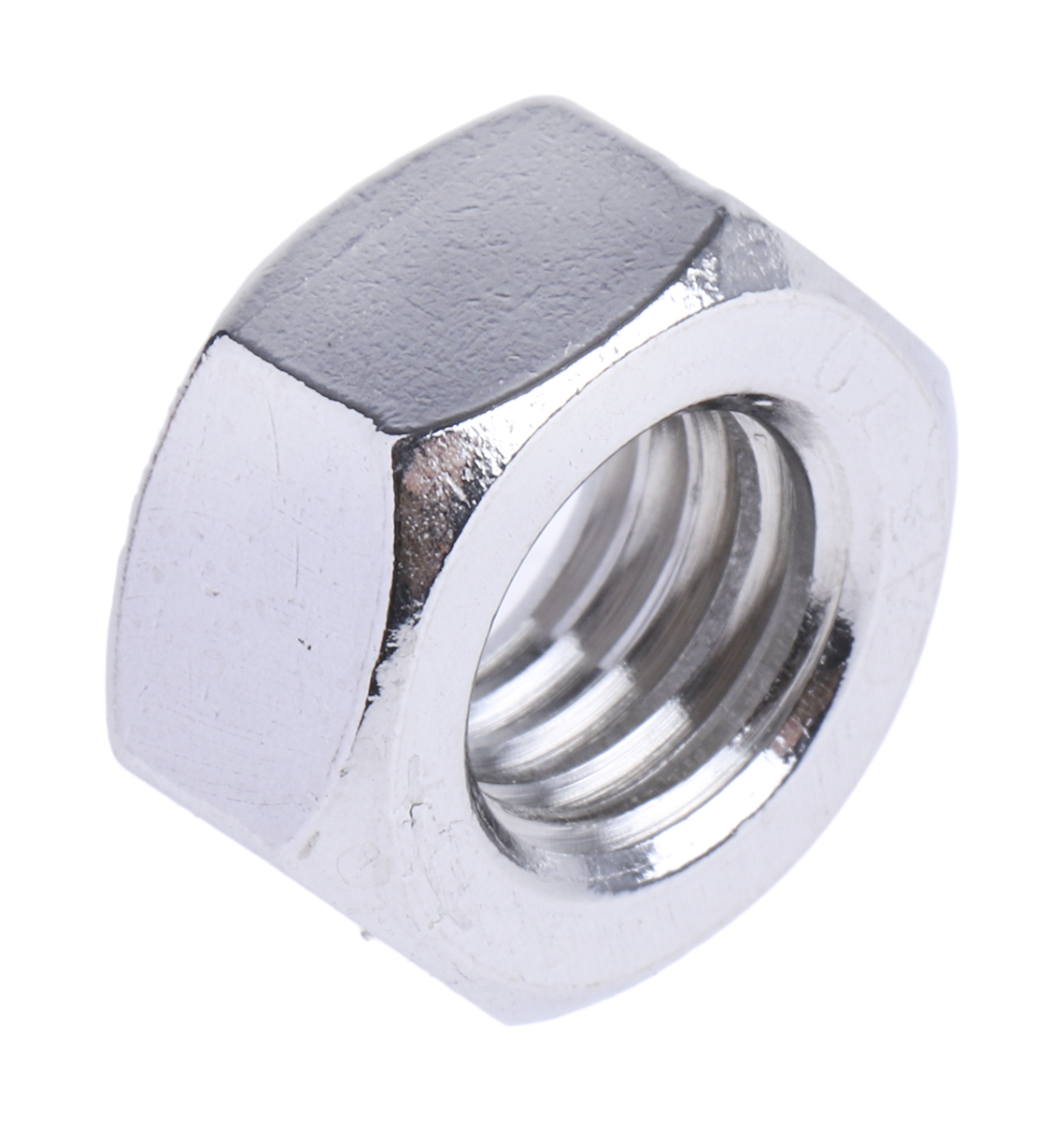 RS PRO, Plain Stainless Steel Hex Nut, DIN 934