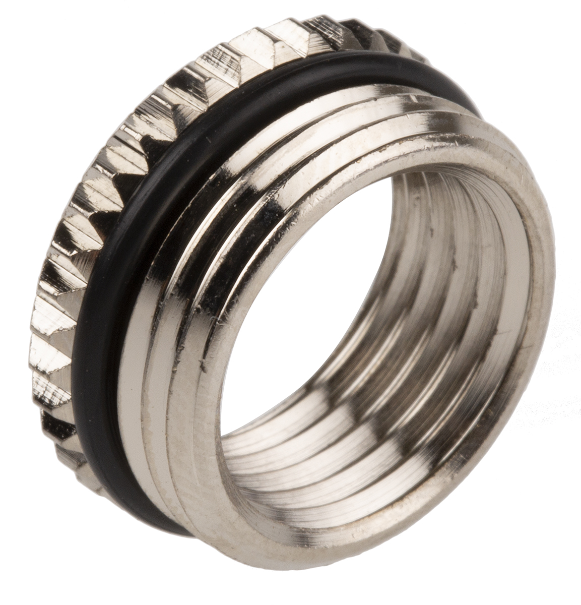 Lapp Conduit Nickel Plated, Conduit Fitting, PG11, Brass, Metallic