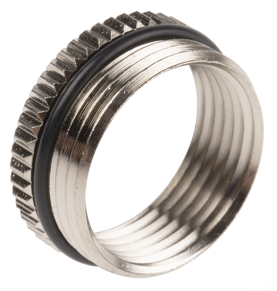 Lapp Thread Converter Nickel, Conduit Fitting, PG16 to PG13, Brass