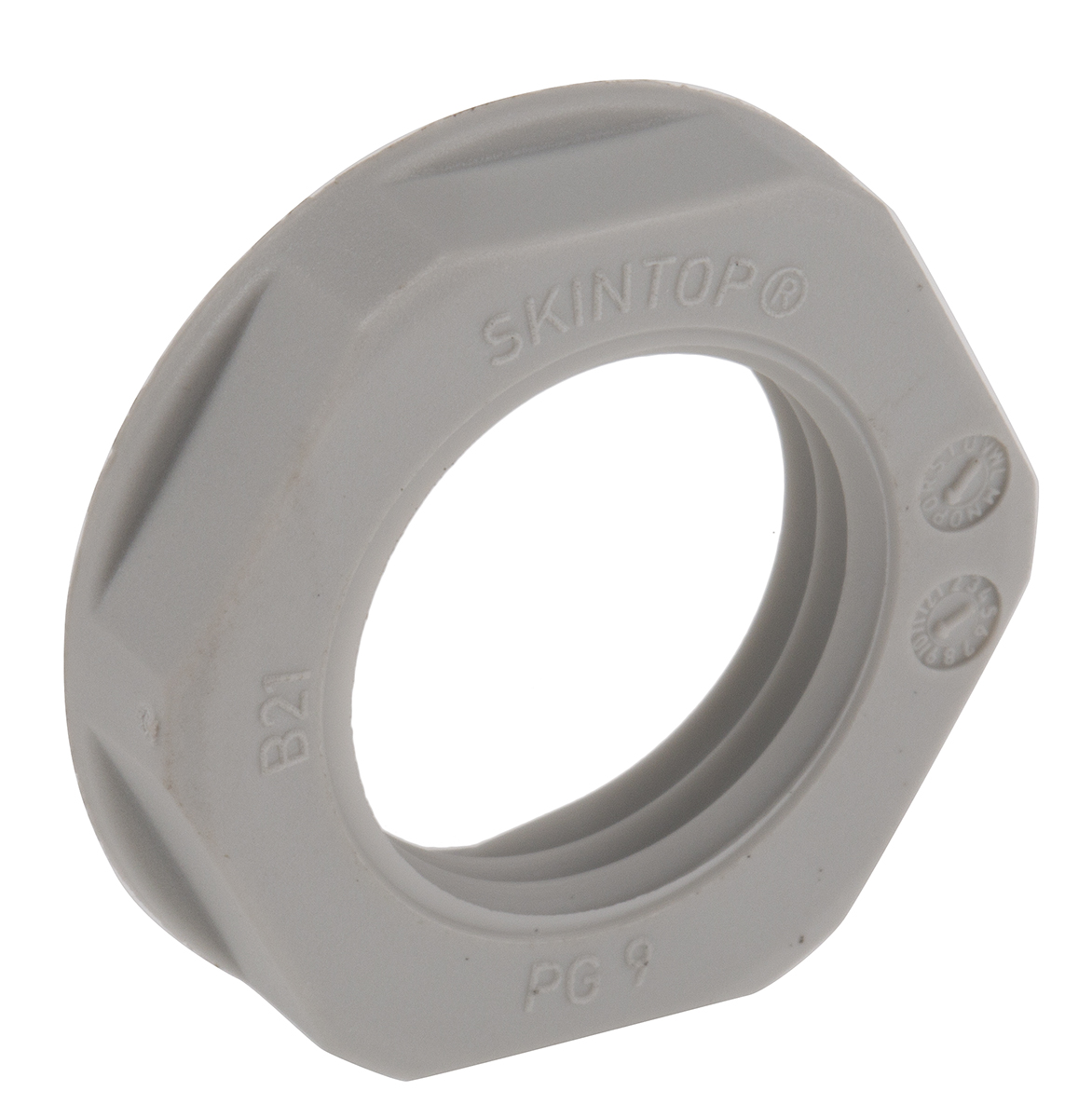 Lapp Grey Polyamide Cable Gland Locknut, PG9 Thread