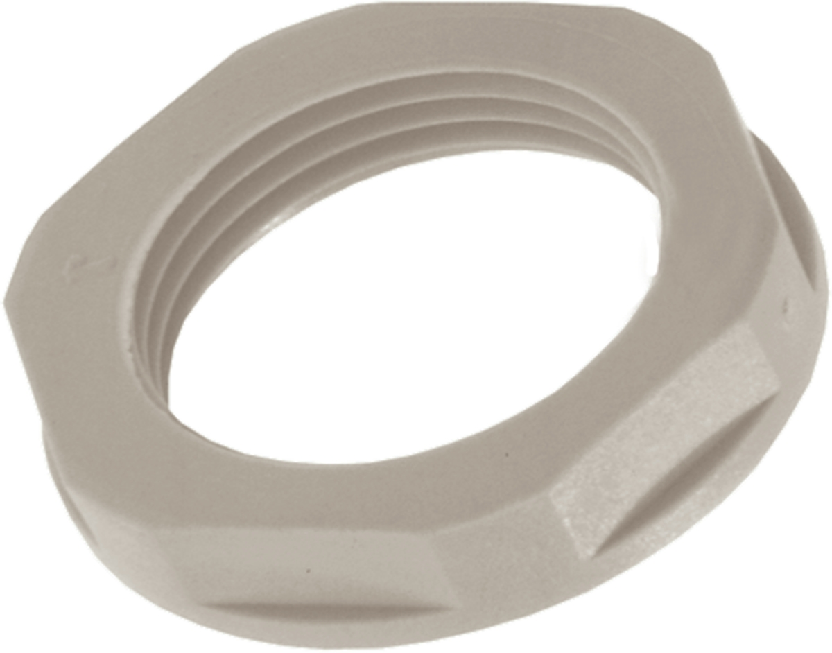 Lapp Grey Polyamide Cable Gland Locknut, PG16 Thread
