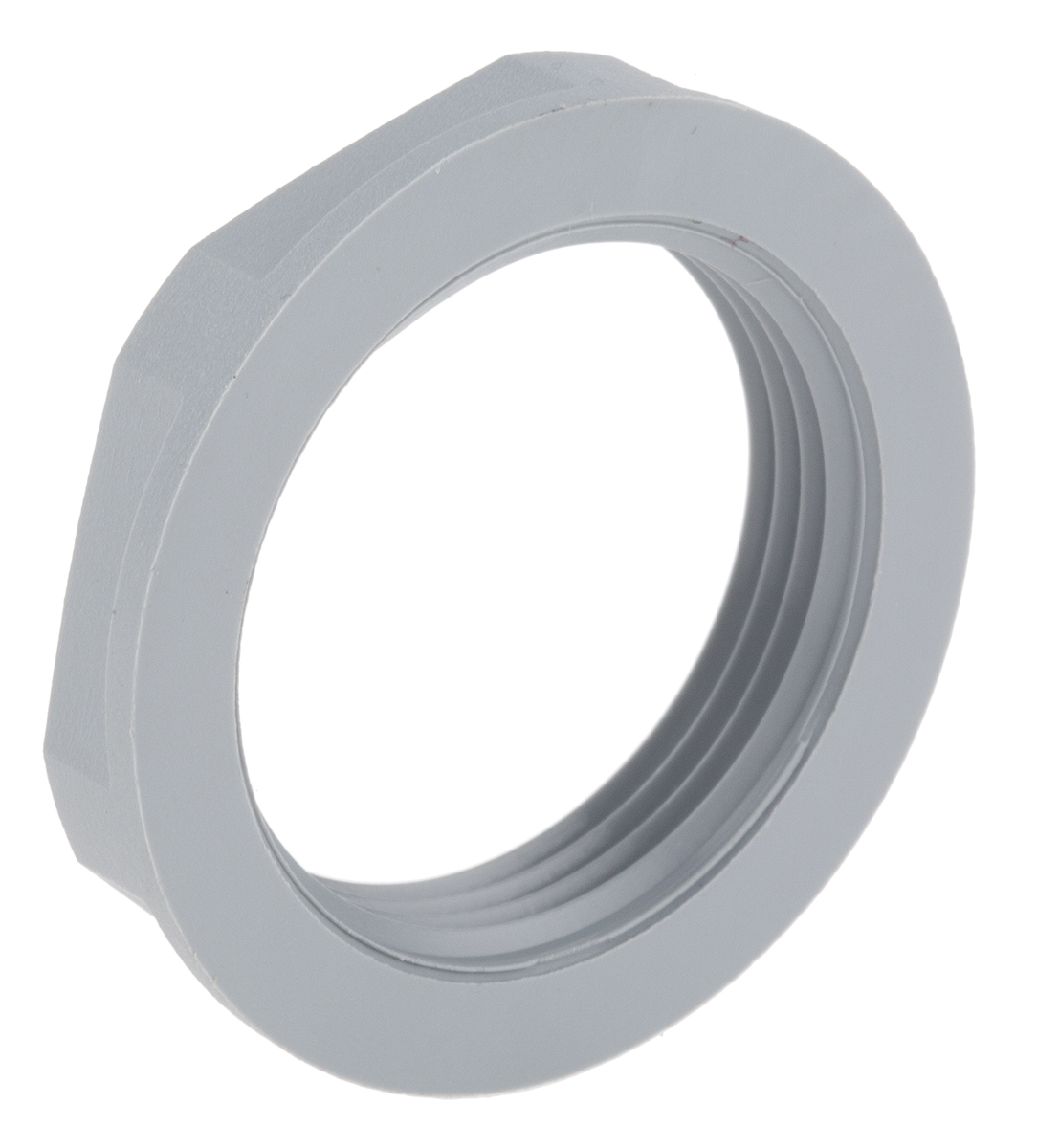 53019050 Lapp Grey Fibreglass Reinforced Polyamide Cable Gland Locknut, PG21 Thread, IP68