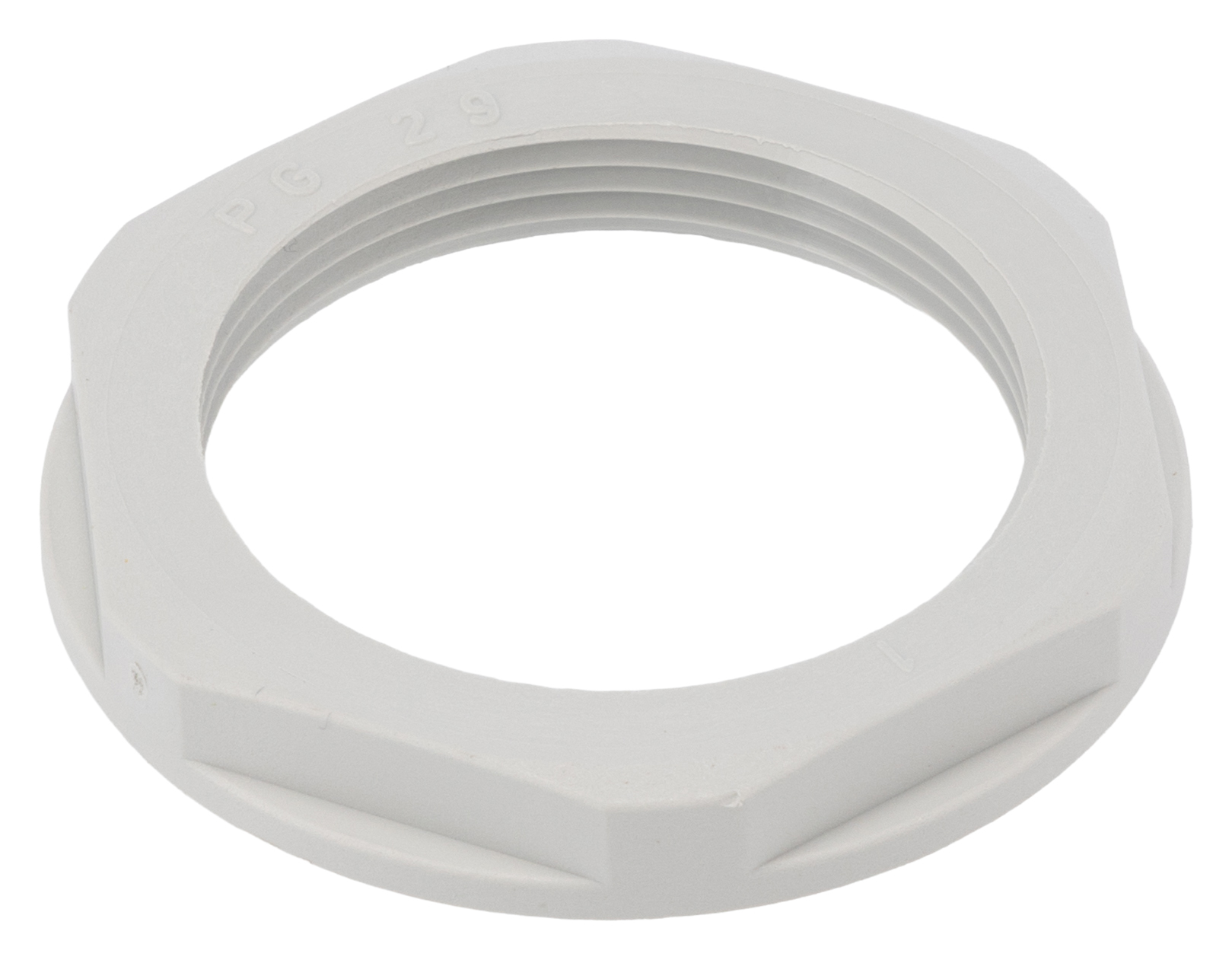 Lapp Grey Polyamide Cable Gland Locknut, PG29 Thread
