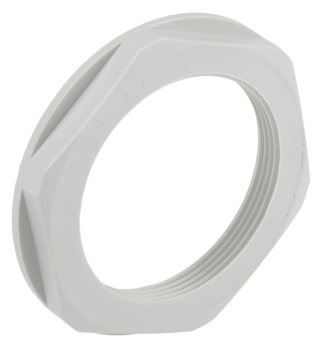 53019071 Lapp Grey Polyamide Cable Gland Locknut, PG36 Thread