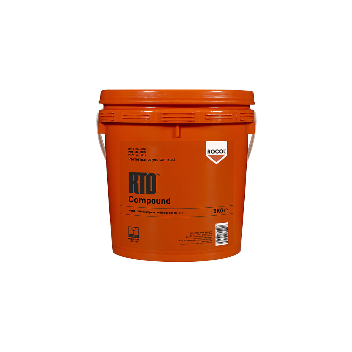 Rocol Rocol RTD Compound Cutting Fluid 5 kg Tin