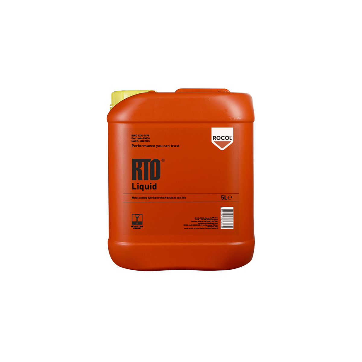 Rocol Rocol RTD Liquid Cutting Fluid 5 L Bottle
