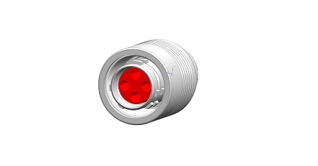 Jaeger Circular Connector, 4 Contacts, Cable, Socket, Female, IP50, IP54, IP65, Mini Push Pull Series