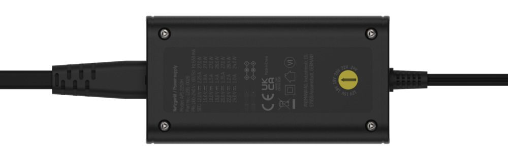 5311143-uk Ansmann 27 W AC-DC Converter Power Supplies AC/DC Adapter 2-Pin (EU), 3-Pin (Global) 12V dc, 15 V dc, 18 V dc, 19 V dc,