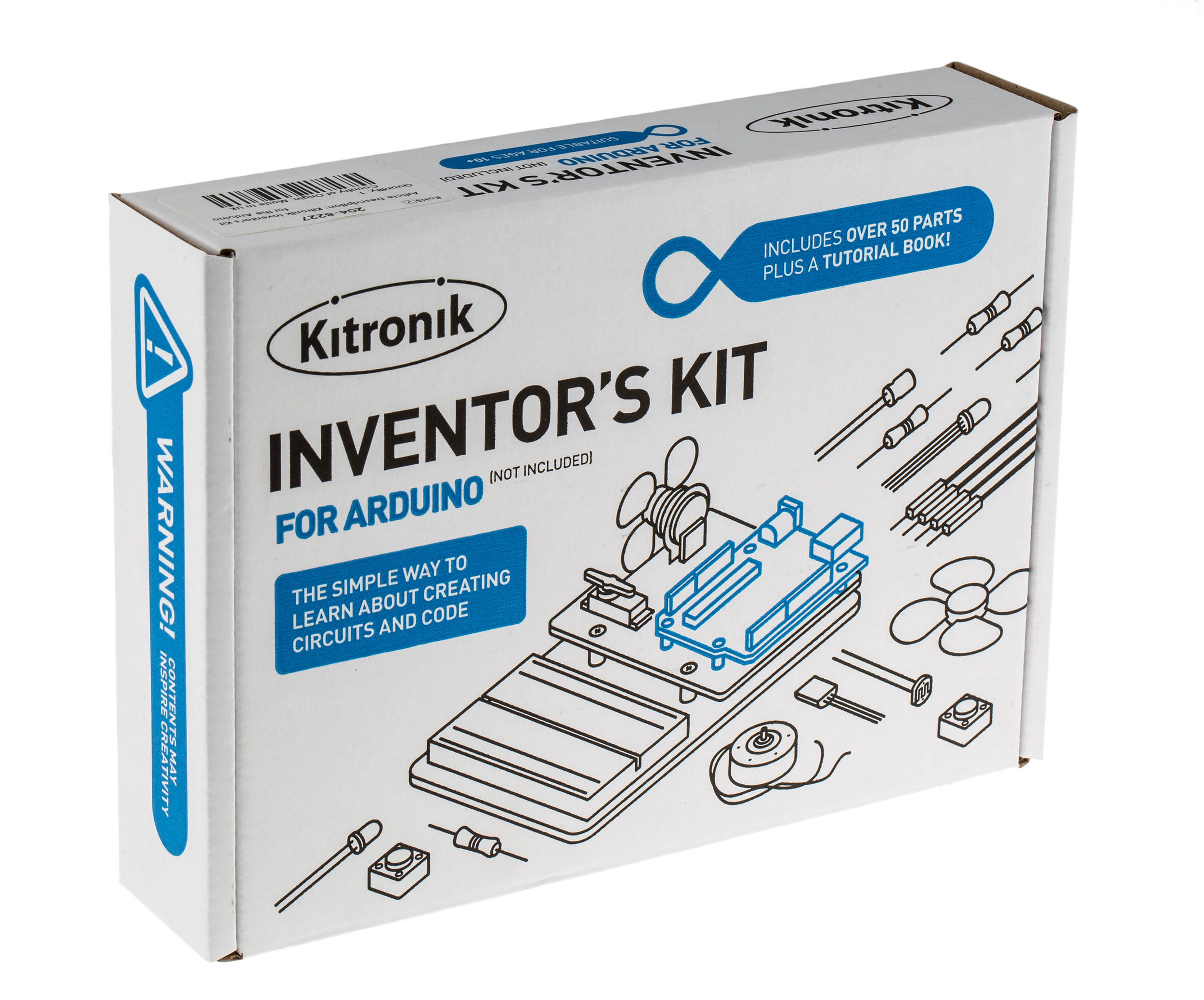 Kitronik Inventor's Kit for Arduino, Arduino Compatible Kit