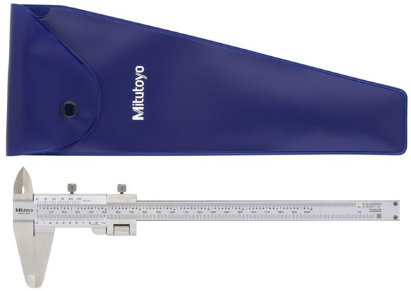 Mitutoyo Caliper 180 mm 0.02 mm Resolution Vernier, Imperial, Metric UKAS