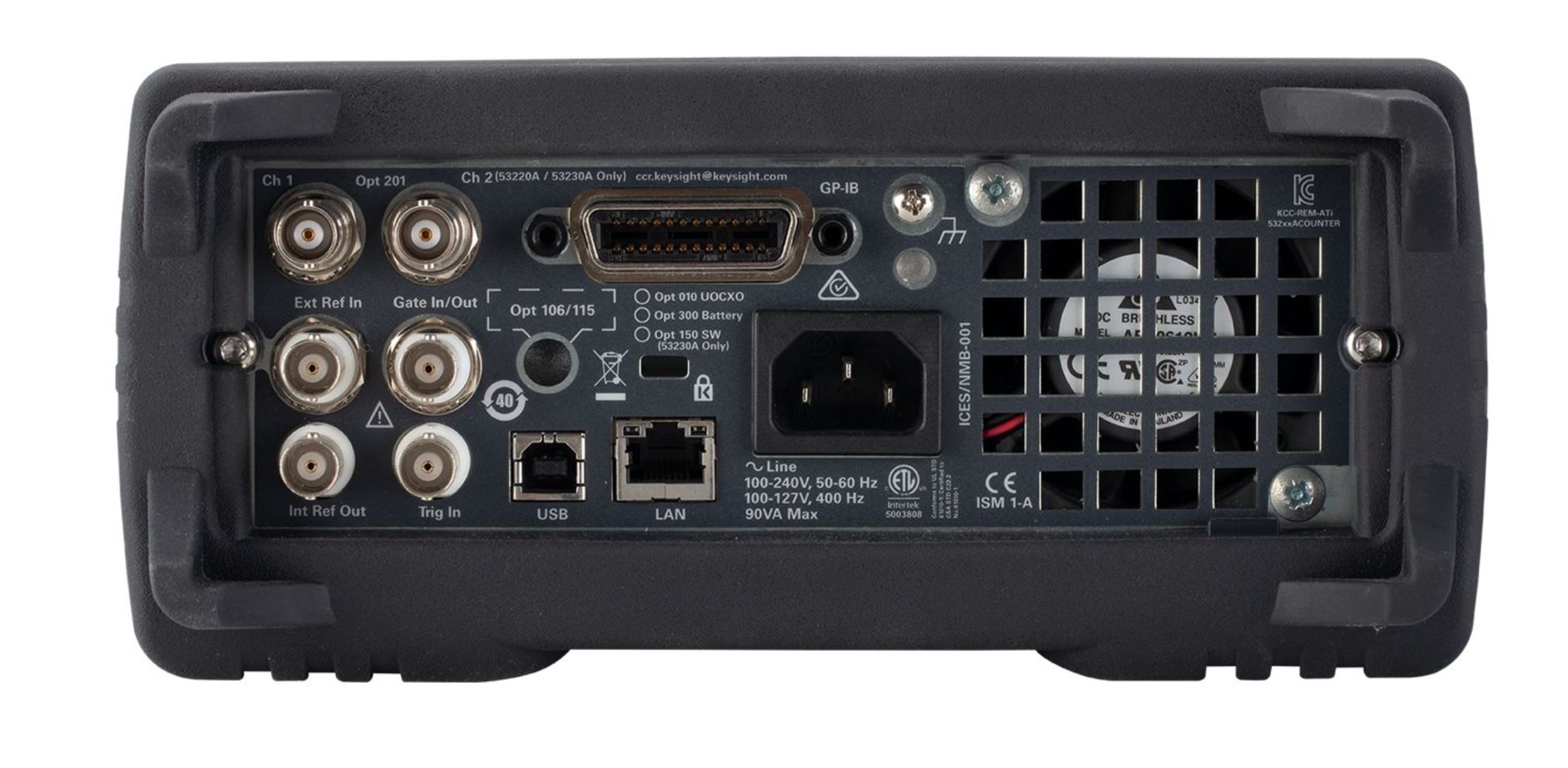 53210a-53210a-010 Keysight Technologies 53210A Frequency Counter, 0 Hz Min, 350 MHz Max, 10 digits/s Resolution