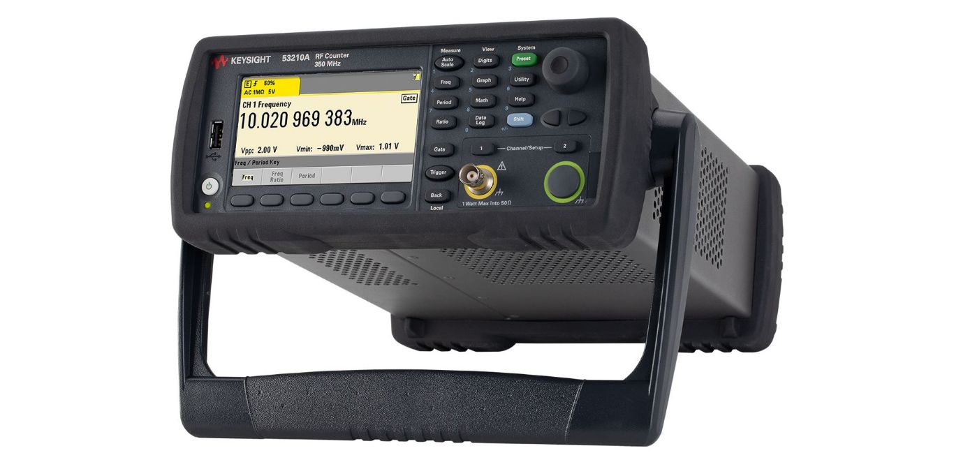 53210a Keysight Technologies 53210A Frequency Counter, 0 Hz Min, 350 MHz Max, 10 Digits Resolution