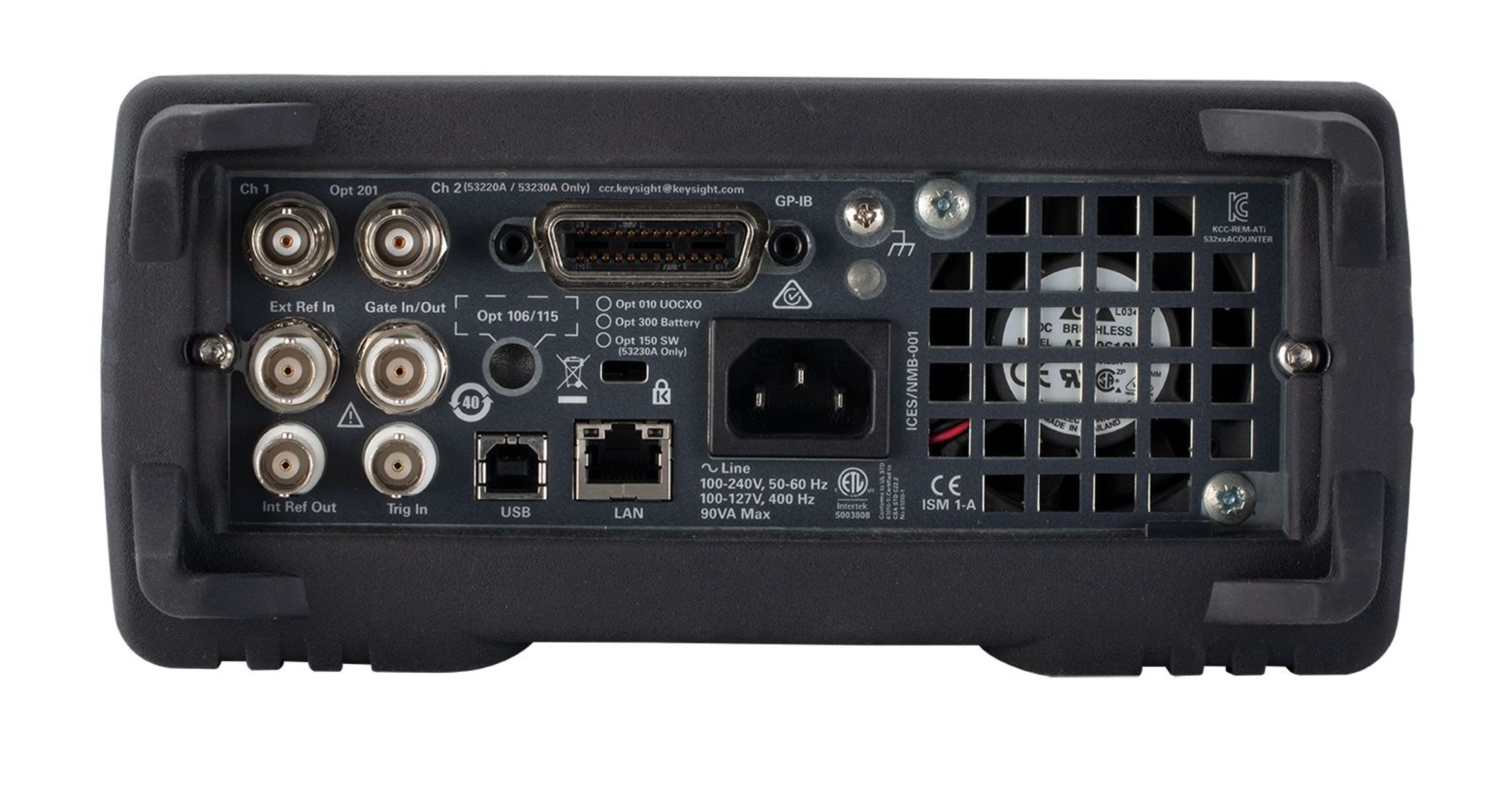53220a-53220a-010 Keysight Technologies 53220A Frequency Counter, 350 MHz Max, 12 digits/s Resolution