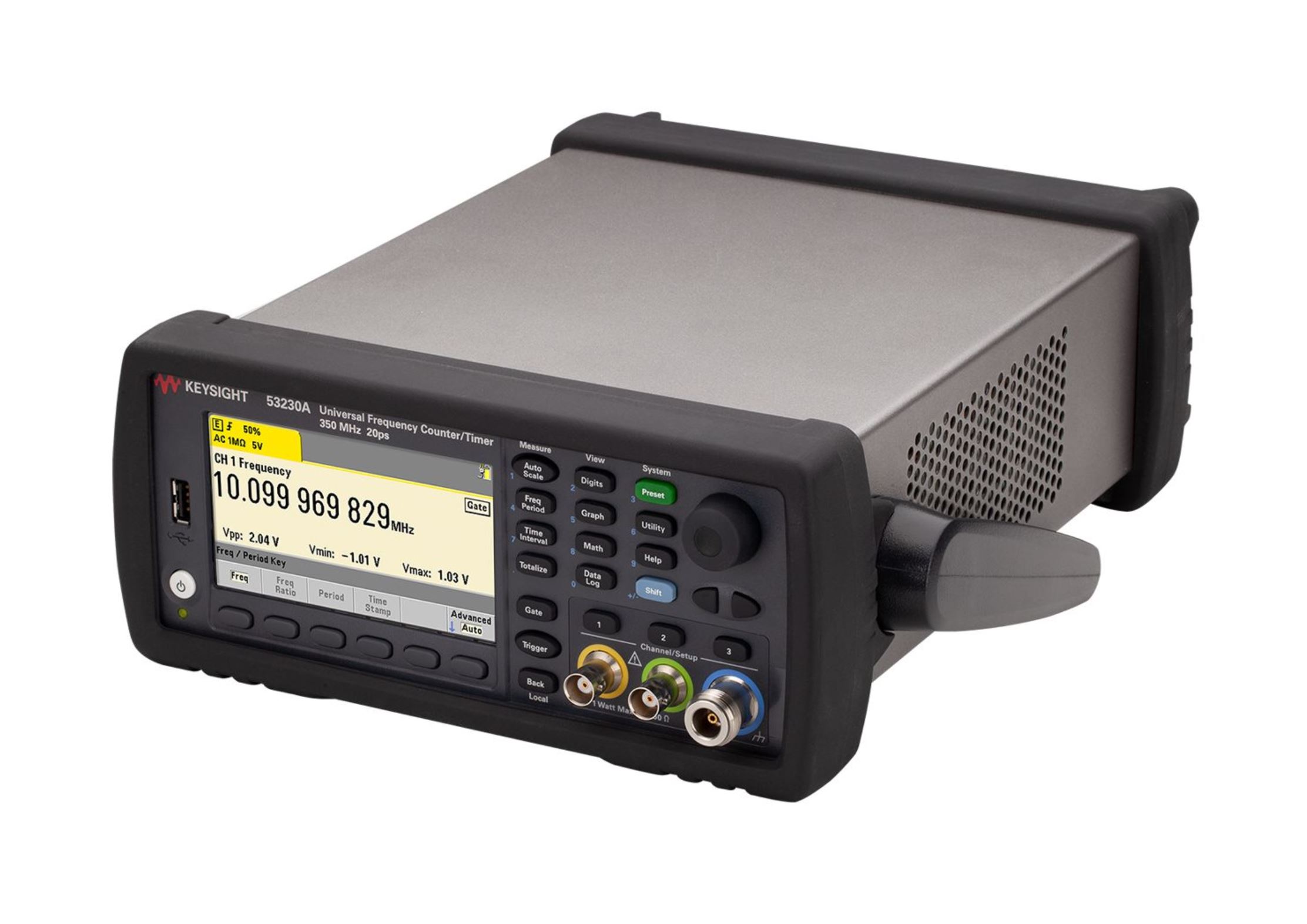 53230a-53230a-010 Keysight Technologies 53230A Frequency Counter, 0 Hz Min, 350 MHz Max, 12 digits/s Resolution