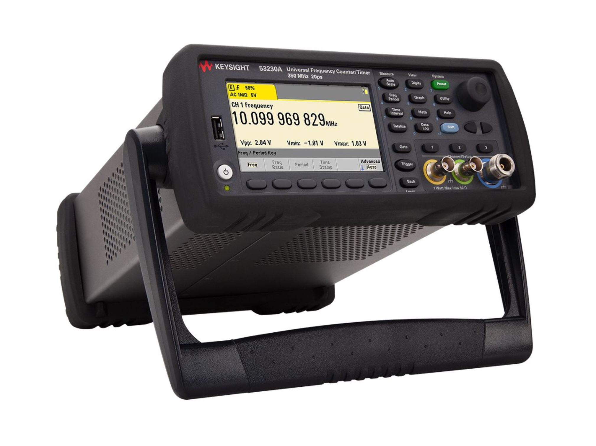 53230a-53230a-010 Keysight Technologies 53230A Frequency Counter, 0 Hz Min, 350 MHz Max, 12 digits/s Resolution