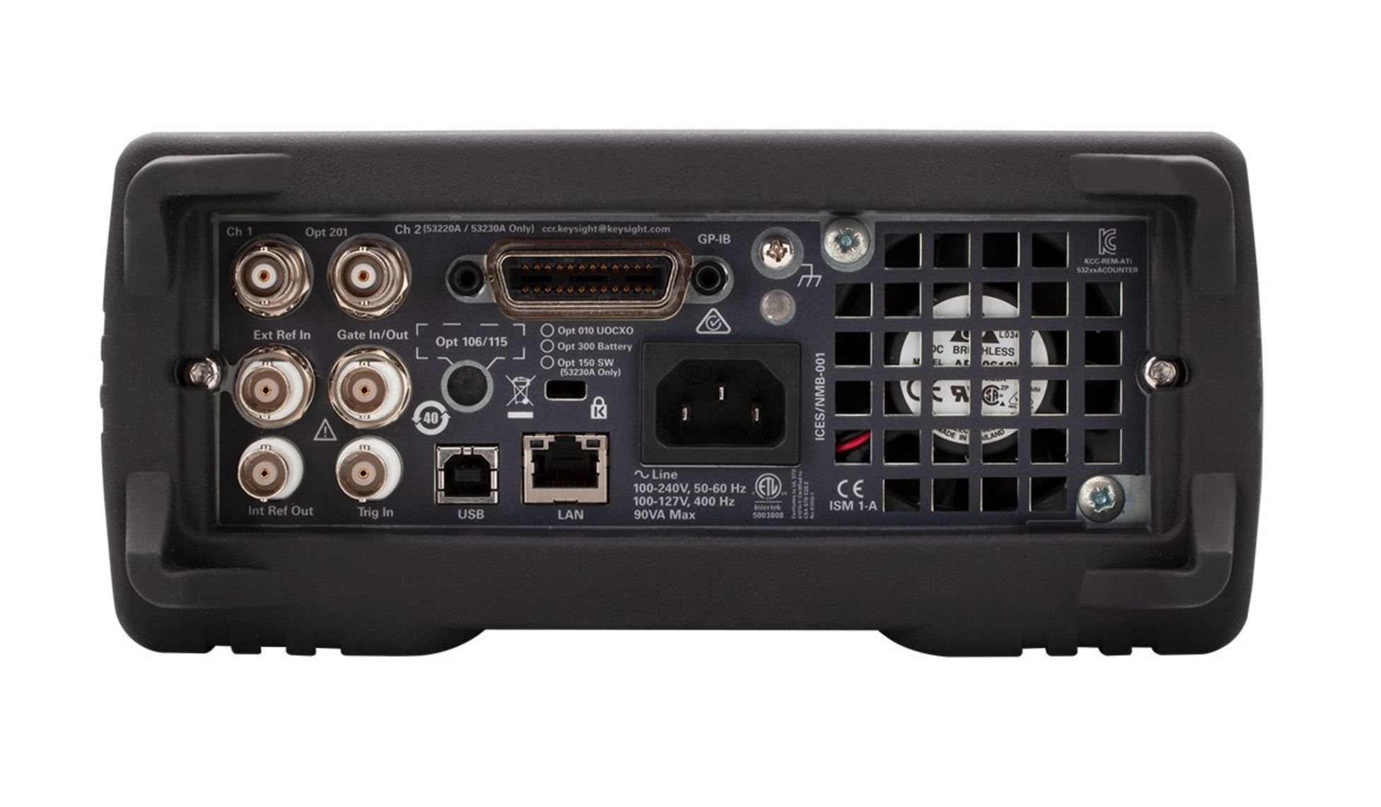 53230a-53230a-010 Keysight Technologies 53230A Frequency Counter, 0 Hz Min, 350 MHz Max, 12 digits/s Resolution
