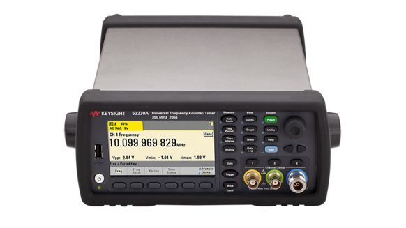 53230a Keysight Technologies 53230A Frequency Counter, 0 Hz Min, 350 MHz Max, 12 Digits Resolution