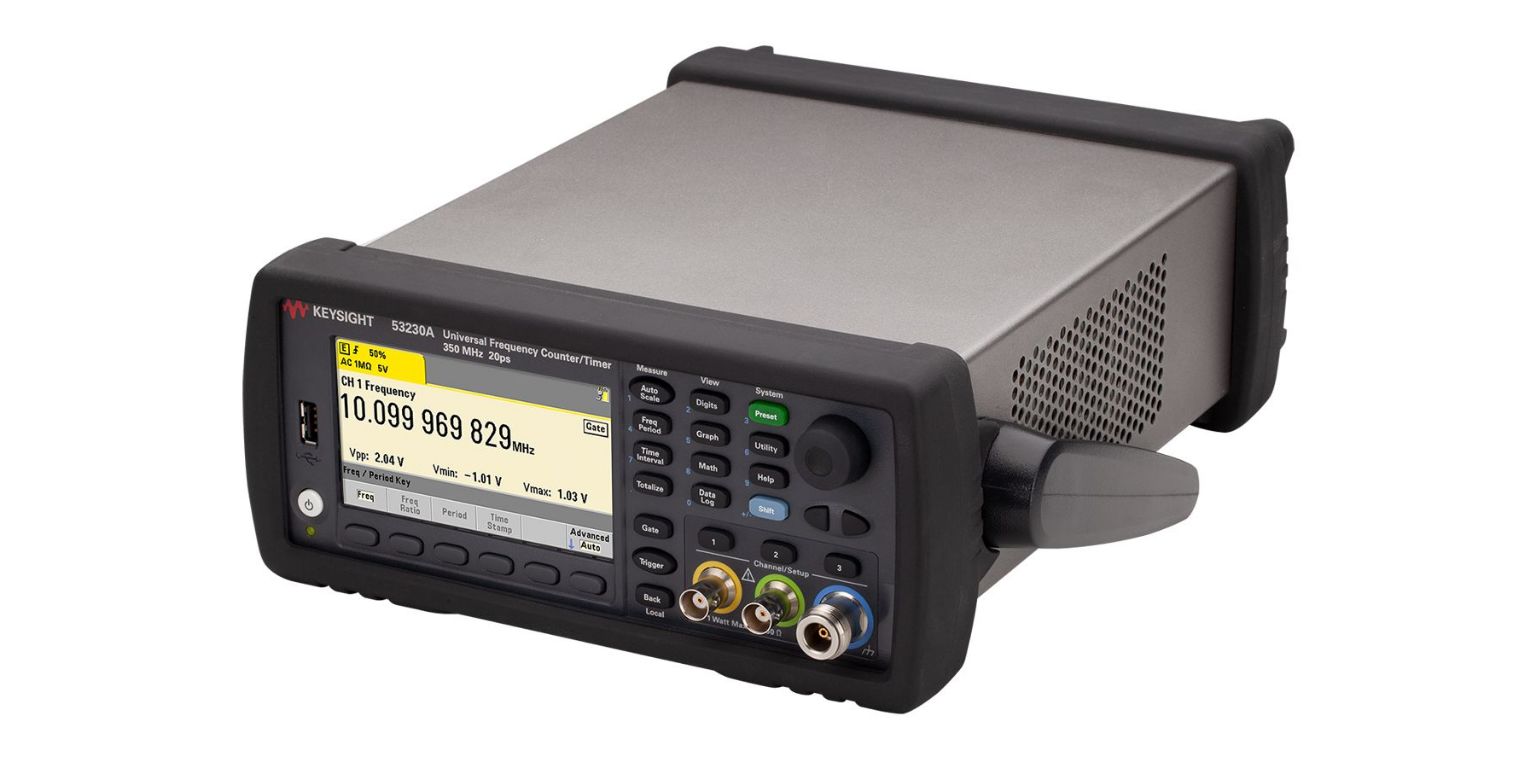 53230a Keysight Technologies 53230A Frequency Counter, 0 Hz Min, 350 MHz Max, 12 Digits Resolution