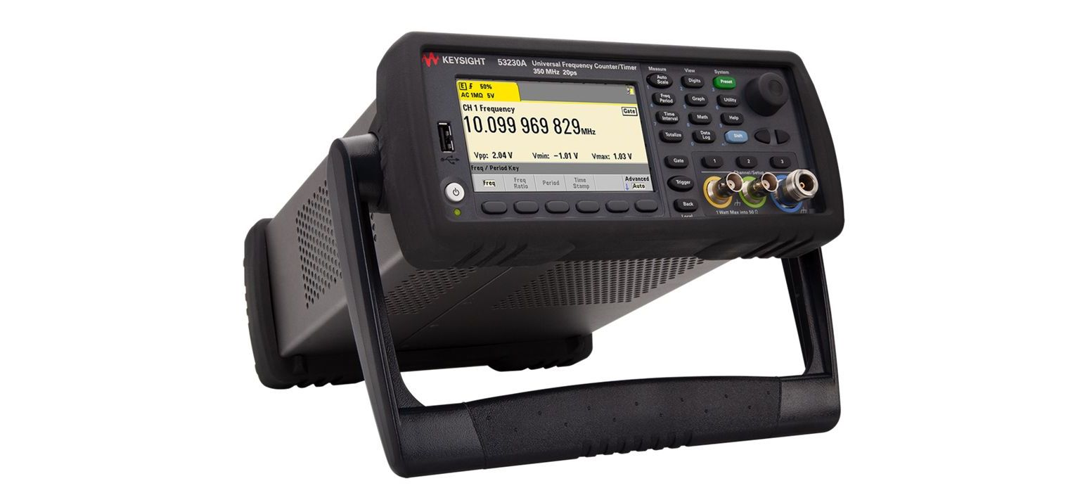 53230a Keysight Technologies 53230A Frequency Counter, 0 Hz Min, 350 MHz Max, 12 Digits Resolution