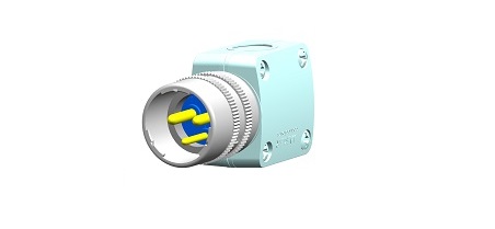 Jaeger Circular Connector, 3 Contacts, Cable, Plug, Male, IP50, IP54, Rapid Series