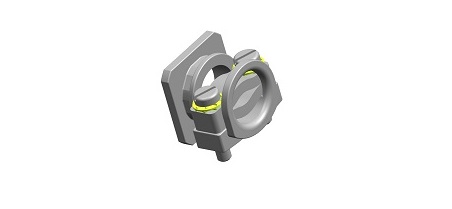 Jaeger Silver Cable Clamp